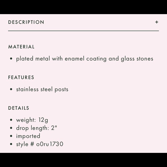 NWT Kate Spade Drop Earrings - Picture 5 of 5